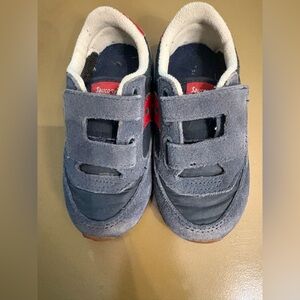 Baby Saucony jazz Navy and Red